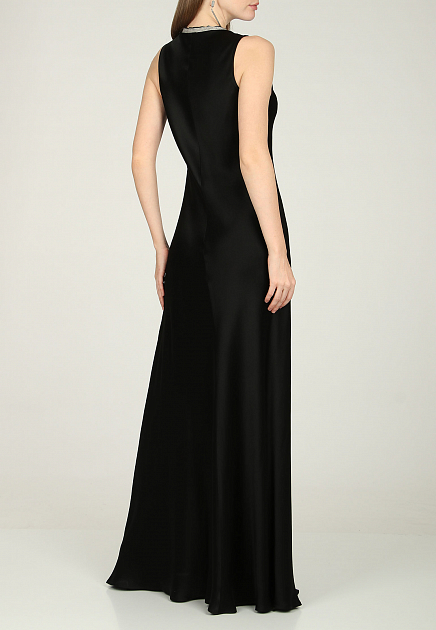 Платье ANTONELLI FIRENZE  - Ацетат, Шелк - цвет черный