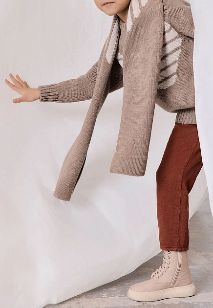 Пуловер EMPORIO ARMANI  - Шерсть, Акрил - цвет серый