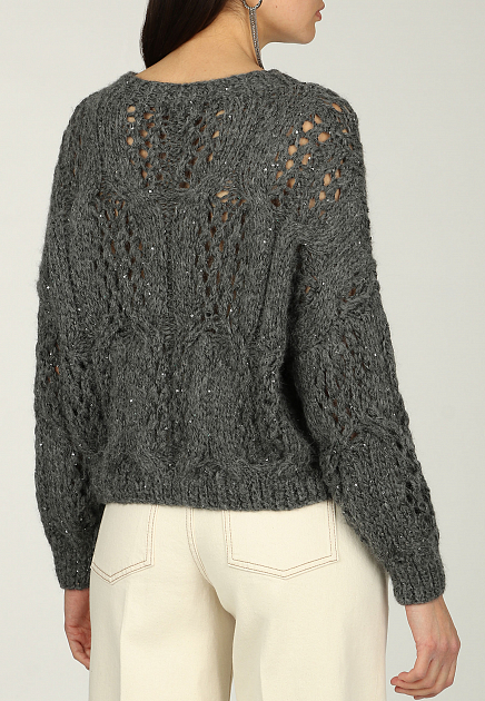 Пуловер ANTONELLI FIRENZE  - Полиэстер - цвет серый