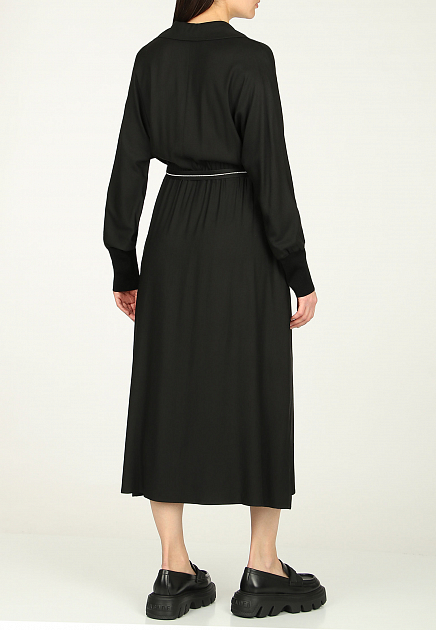 Платье PESERICO  - Вискоза - цвет черный