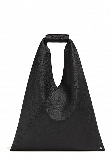 Черная сумка-шоппер MM6 Maison Margiela