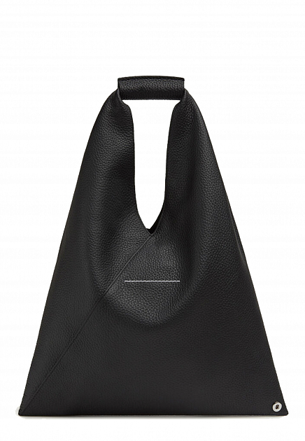 Черная сумка-шоппер MM6 Maison Margiela - ФРАНЦИЯ