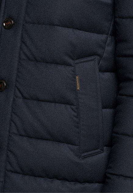 Куртка MOORER  - Шерсть - цвет синий
