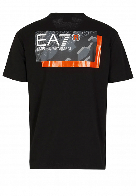 Футболка с логотипом  EA7 - ИТАЛИЯ