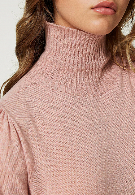 Пуловер TWINSET Milano  - Кашемир - цвет розовый