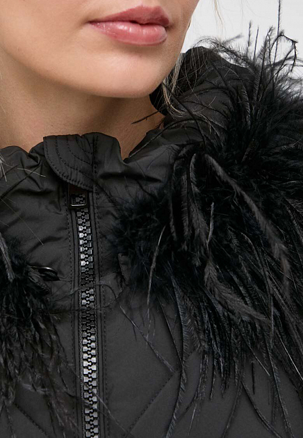 Куртка TWINSET Milano  - Полиэстер - цвет черный
