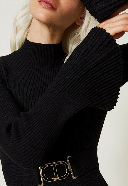 Пуловер TWINSET Milano  - Акрил - цвет черный