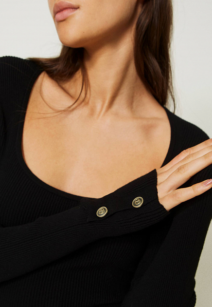 Пуловер TWINSET Milano  - Вискоза - цвет черный