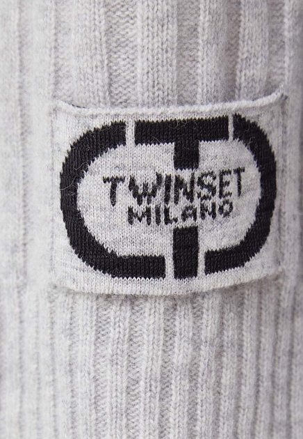 Пуловер TWINSET Milano  - Шерсть - цвет серый