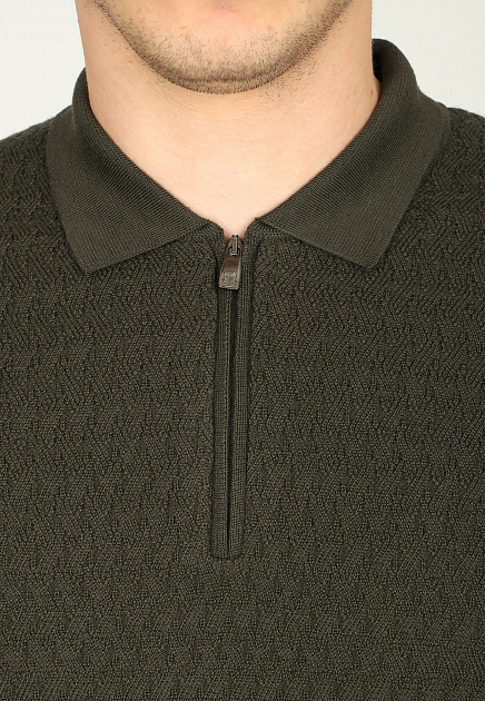 Пуловер CORNELIANI  - Шерсть - цвет зеленый