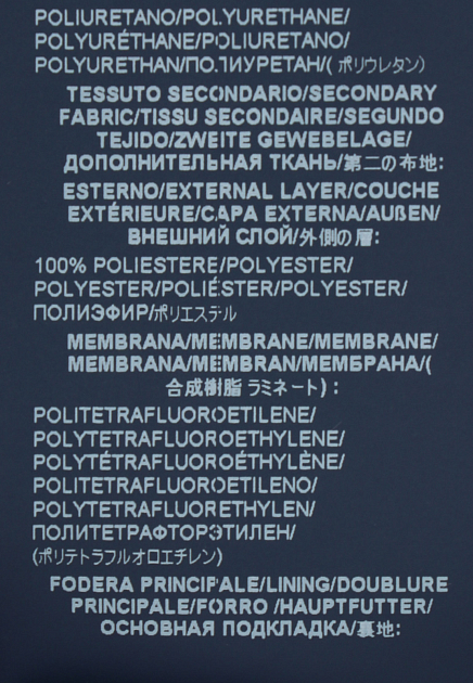 Пуховик HERNO  - Полиамид - цвет синий