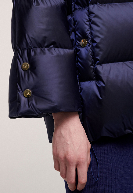 Куртка LUISA SPAGNOLI  - Полиэстер, Полиамид - цвет синий