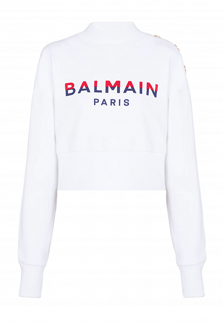 Свитшот с логотипом  BALMAIN