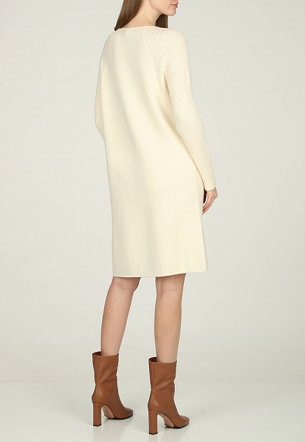 Платье LUISA SPAGNOLI  - Шерсть - цвет белый