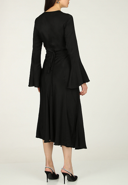 Платье ERIKA CAVALLINI  - Вискоза, Купро - цвет черный
