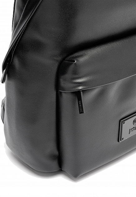 Кожаный рюкзак с логотипом JUST CAVALLI