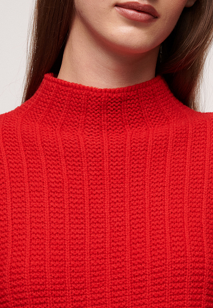 Пуловер LUISA SPAGNOLI  - Шерсть, Акрил - цвет красный