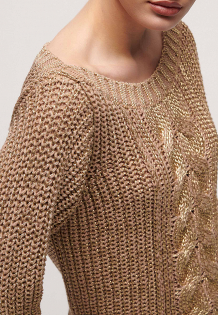 Пуловер LUISA SPAGNOLI  - Вискоза - цвет бежевый