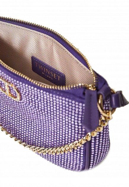 Сумка TWINSET Milano  - Полиэстер - цвет фиолетовый