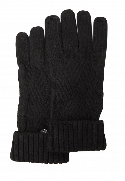 Шапка и перчатки LIU JO  - Полиэстер, Акрил - цвет черный