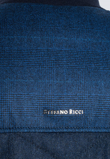 Жилет STEFANO RICCI  - Шерсть - цвет синий
