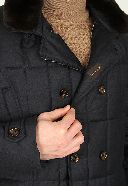 Куртка из смеси шерсти и кашемира MOORER - ИТАЛИЯ