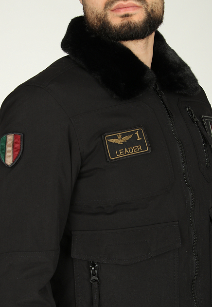 Куртка AERONAUTICA MILITARE  - Полиамид - цвет черный