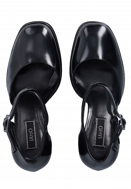 Туфли LIU JO  - Полиуретан - цвет черный