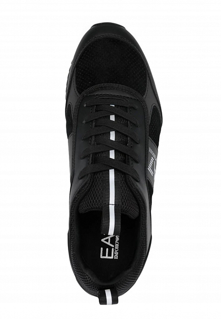 Кроссовки EA7  - Кожа - цвет черный