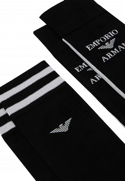 Комплект носков с логотипом  EMPORIO ARMANI Underwear - ИТАЛИЯ