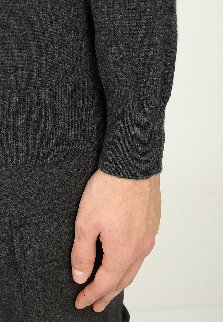 Пуловер ALLUDE  - Кашемир - цвет серый