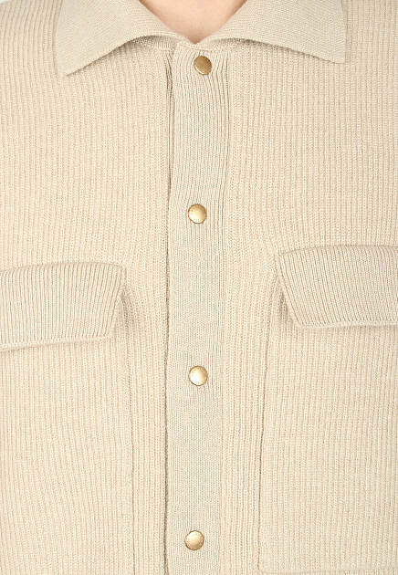 Куртка AGNONA  - Кашемир - цвет коричневый