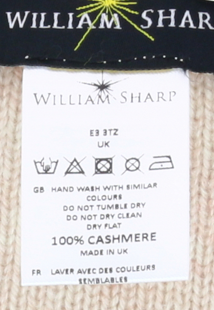 Шапка WILLIAM SHARP  - Кашемир - цвет белый