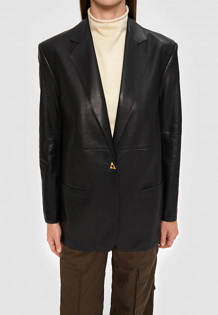 Пиджак AERON  - Кожа - цвет черный