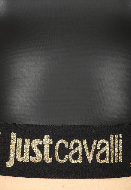 Кроп-топ с логотипом JUST CAVALLI - ИТАЛИЯ