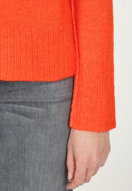 Пуловер PATRIZIA PEPE  - Полиэстер, Акрил - цвет оранжевый