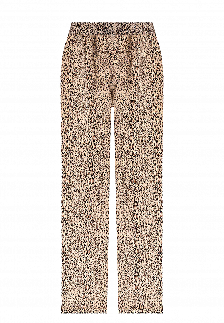 Широкие брюки с леопардовым принтом TWINSET Milano