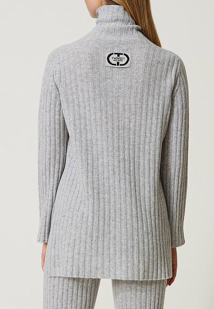 Пуловер TWINSET Milano  - Шерсть - цвет серый