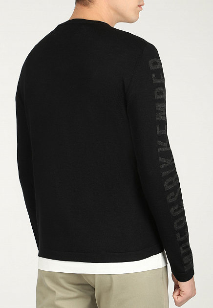 Пуловер BIKKEMBERGS  - Шерсть, Акрил - цвет черный