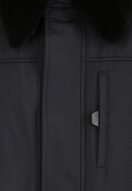 Куртка с меховой отделкой BRIONI - ИТАЛИЯ