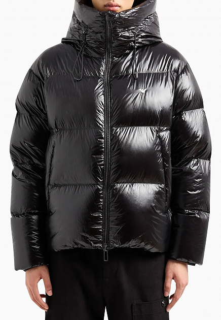 Куртка EMPORIO ARMANI  - Полиамид - цвет черный