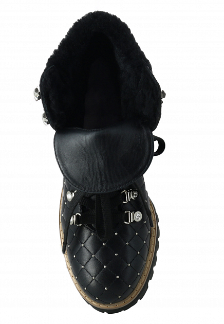 Ботинки LE SILLA  - Кожа - цвет черный