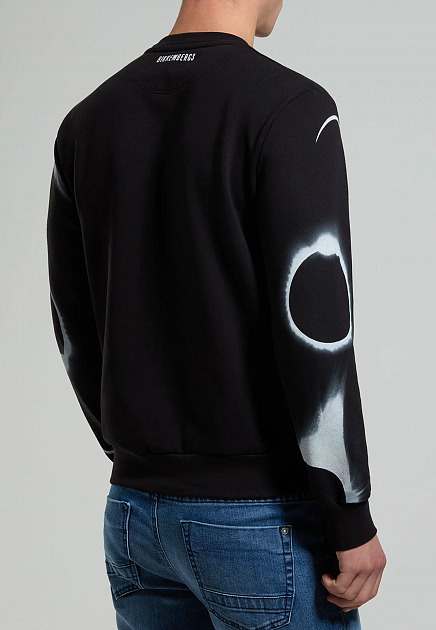 Пуловер BIKKEMBERGS  - Хлопок - цвет черный