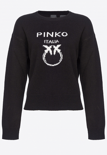 Джемпер с крупным логотипом  PINKO