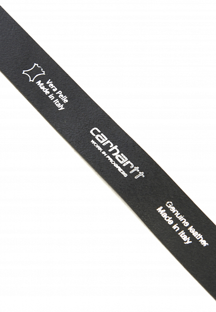 Ремень CARHARTT WIP  - Кожа - цвет черный