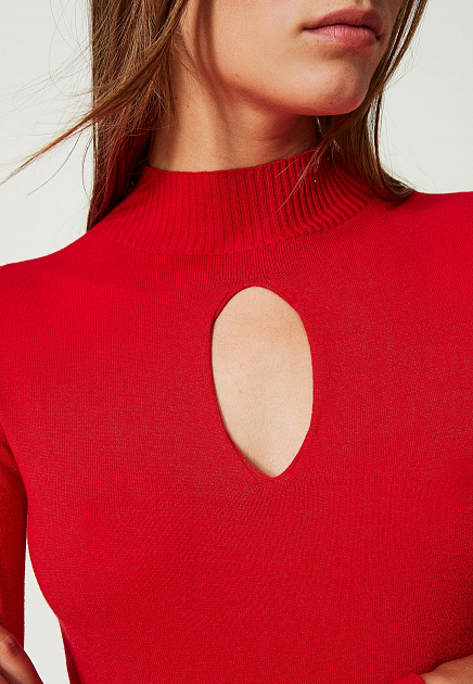 Пуловер TWINSET Milano  - Вискоза - цвет красный