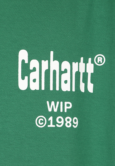 Хлопковая футболка свободного кроя CARHARTT WIP - США