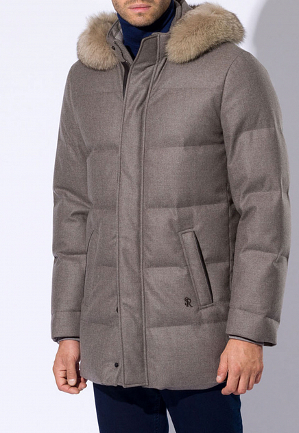 Куртка STEFANO RICCI  - Шерсть - цвет коричневый