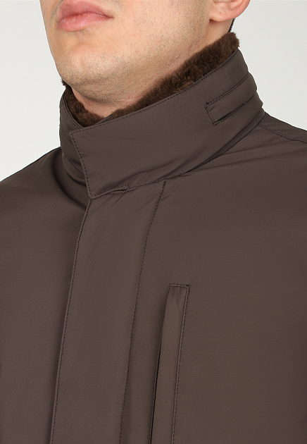 Куртка GENT'L MILANO  - Полиэстер - цвет коричневый