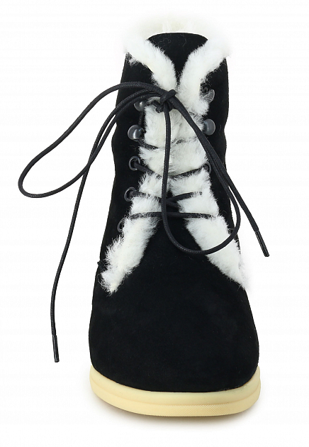 Ботинки ANDREA VENTURA FIRENZE  - Замша - цвет черный